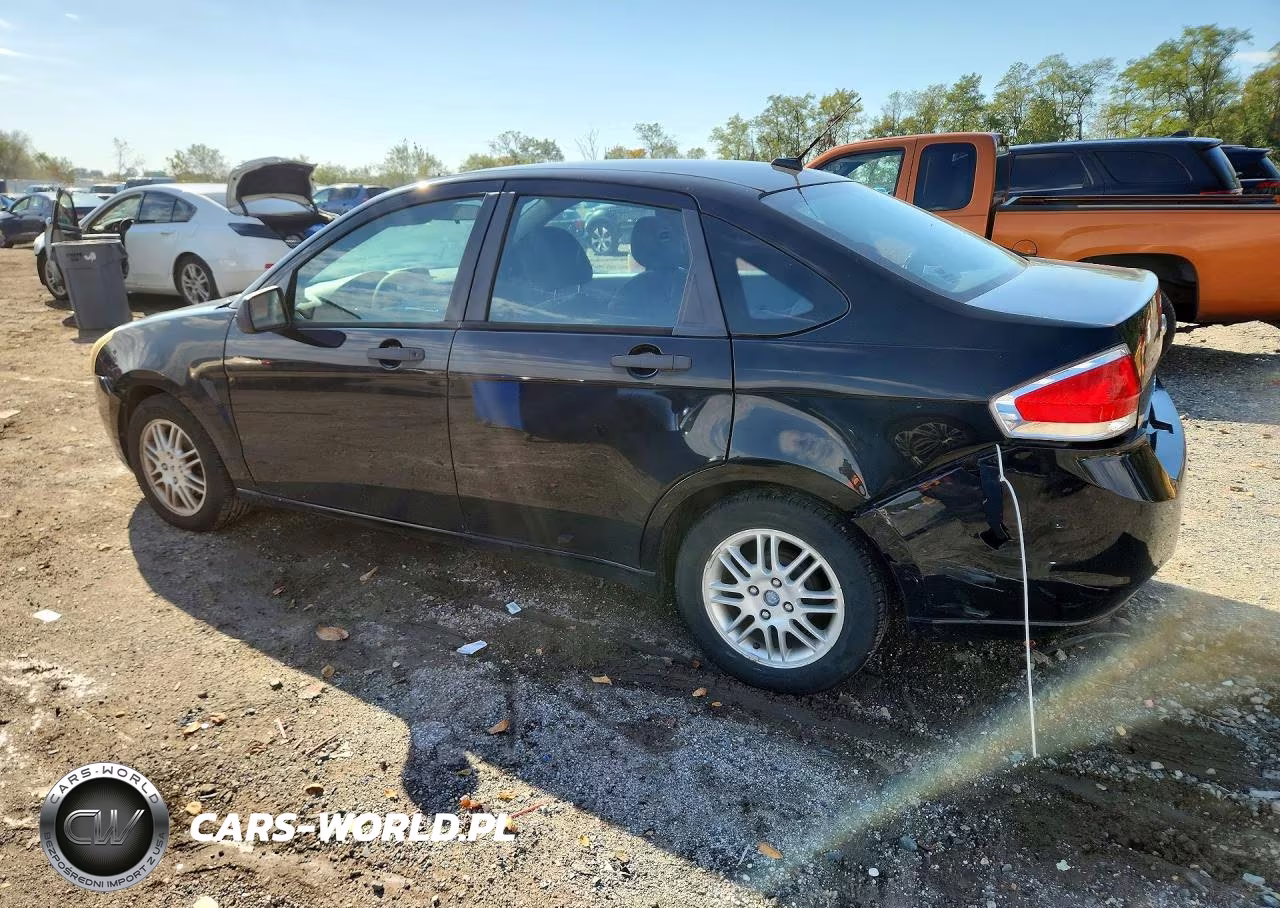2010 Ford Focus Se VIN:1FAHP3FN9AW250814 - 2