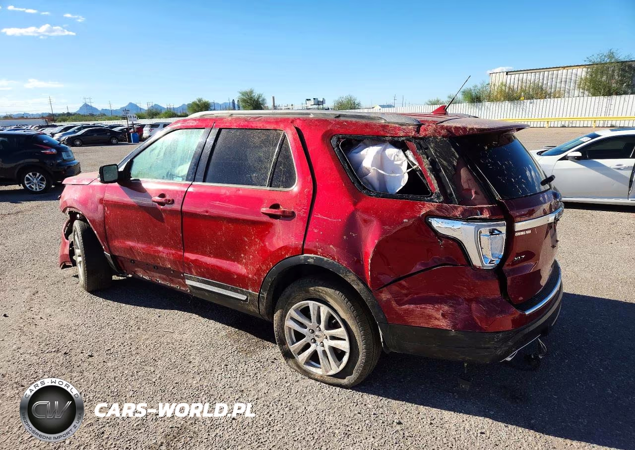 2018 Ford Explorer Xlt VIN:1FM5K8D83JGB48310 - 2