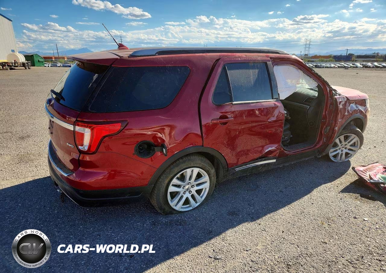 2018 Ford Explorer Xlt VIN:1FM5K8D83JGB48310 - 3