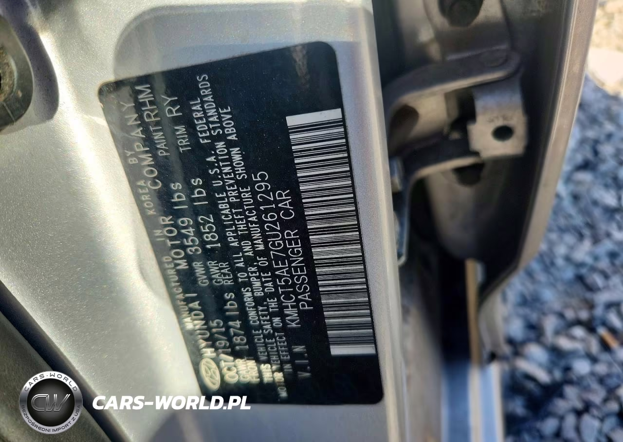2016 Hyundai Accent Se VIN:KMHCT5AE7GU261295 - 12