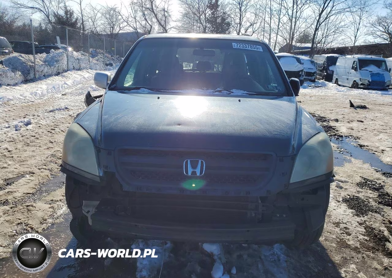 2005 Honda Pilot Exl VIN:5FNYF18555B029042 - 5