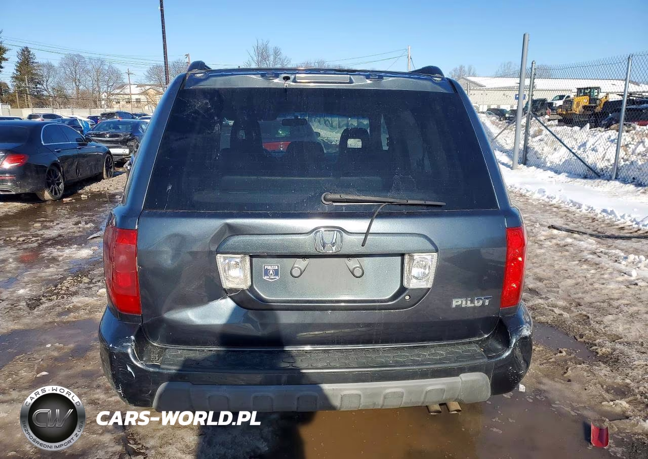 2005 Honda Pilot Exl VIN:5FNYF18555B029042 - 6