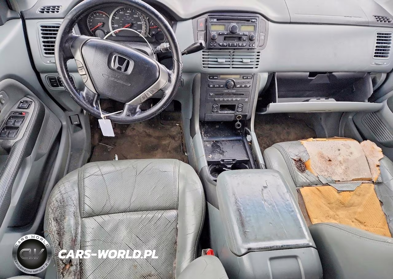 2005 Honda Pilot Exl VIN:5FNYF18555B029042 - 8