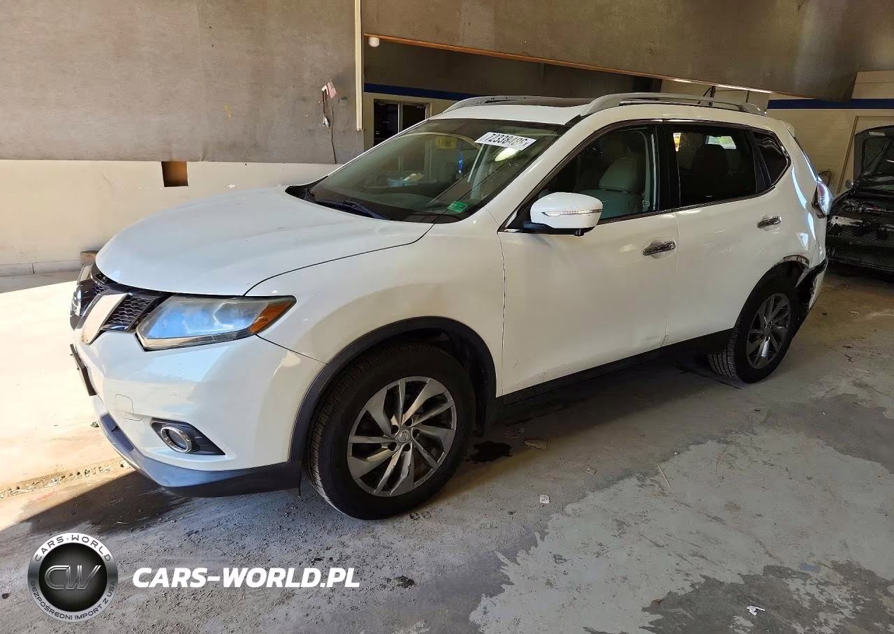 2014 Nissan Rogue Sl VIN:5N1AT2MV6EC808321 - 1