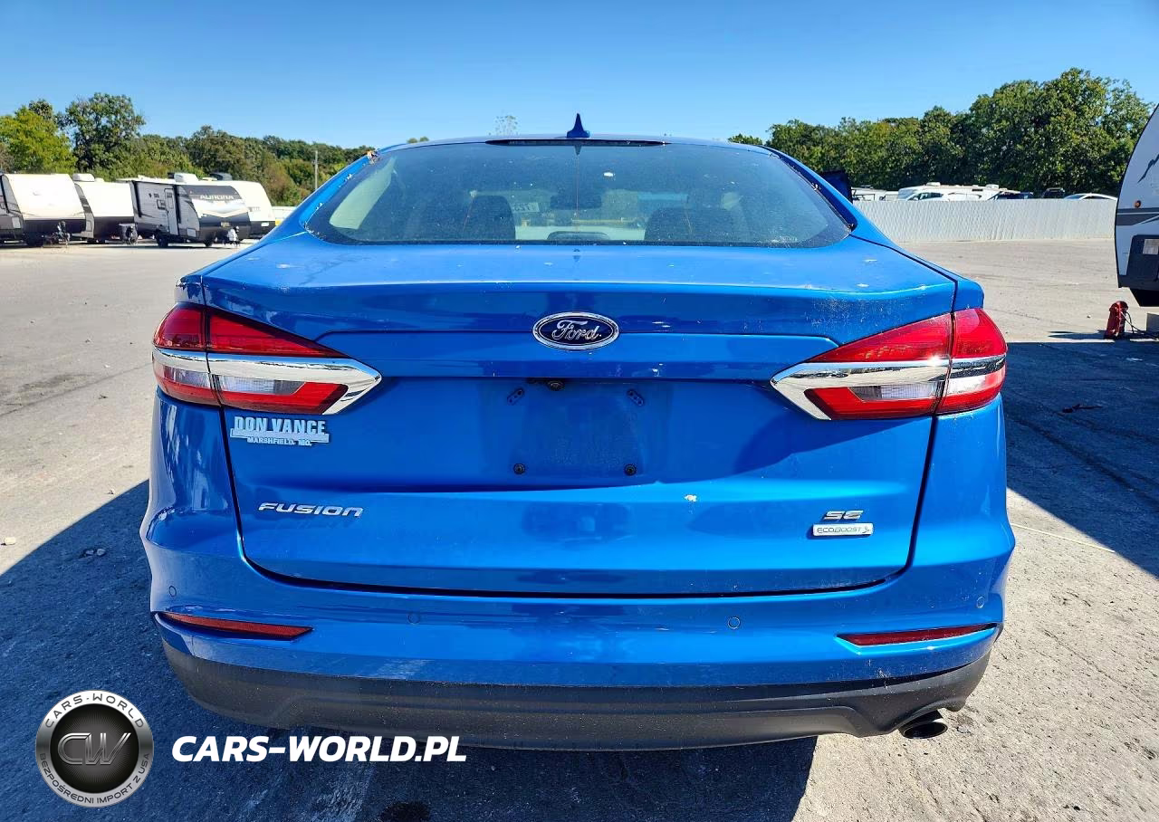 2020 Ford Fusion Se VIN:3FA6P0HD3LR156587 - 6