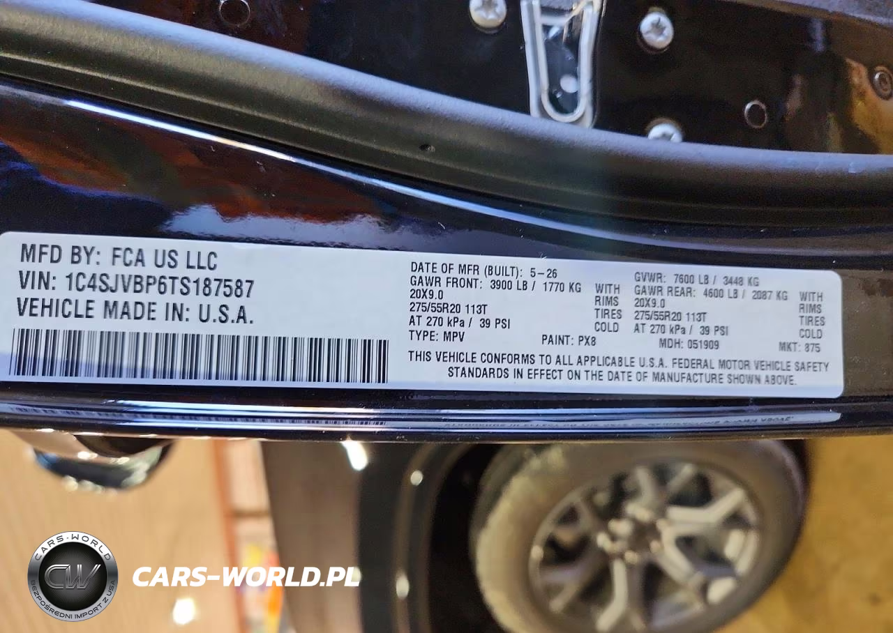 2026 Jeep Grand Wagoneer Limited VIN:1C4SJVBP6TS187587 - 14
