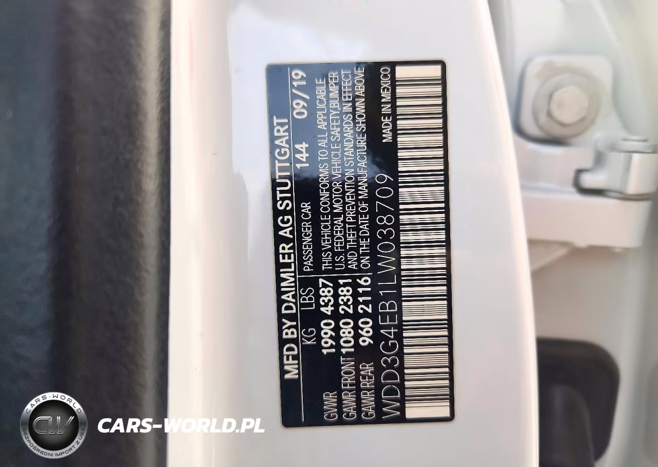 2020 Mercedes-Benz A 220 VIN:WDD3G4EB1LW038709 - 12
