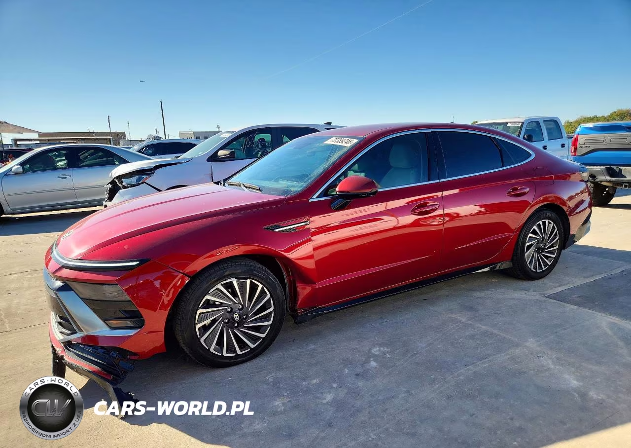2024 Hyundai Sonata Hybrid Sel VIN:KMHL34JJ6RA101064 - 1