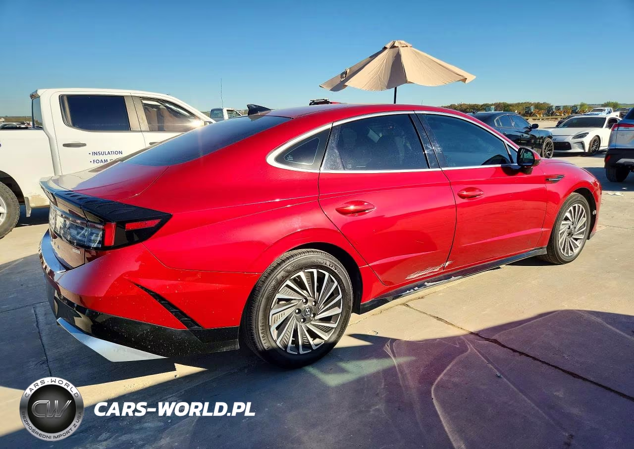 2024 Hyundai Sonata Hybrid Sel VIN:KMHL34JJ6RA101064 - 3