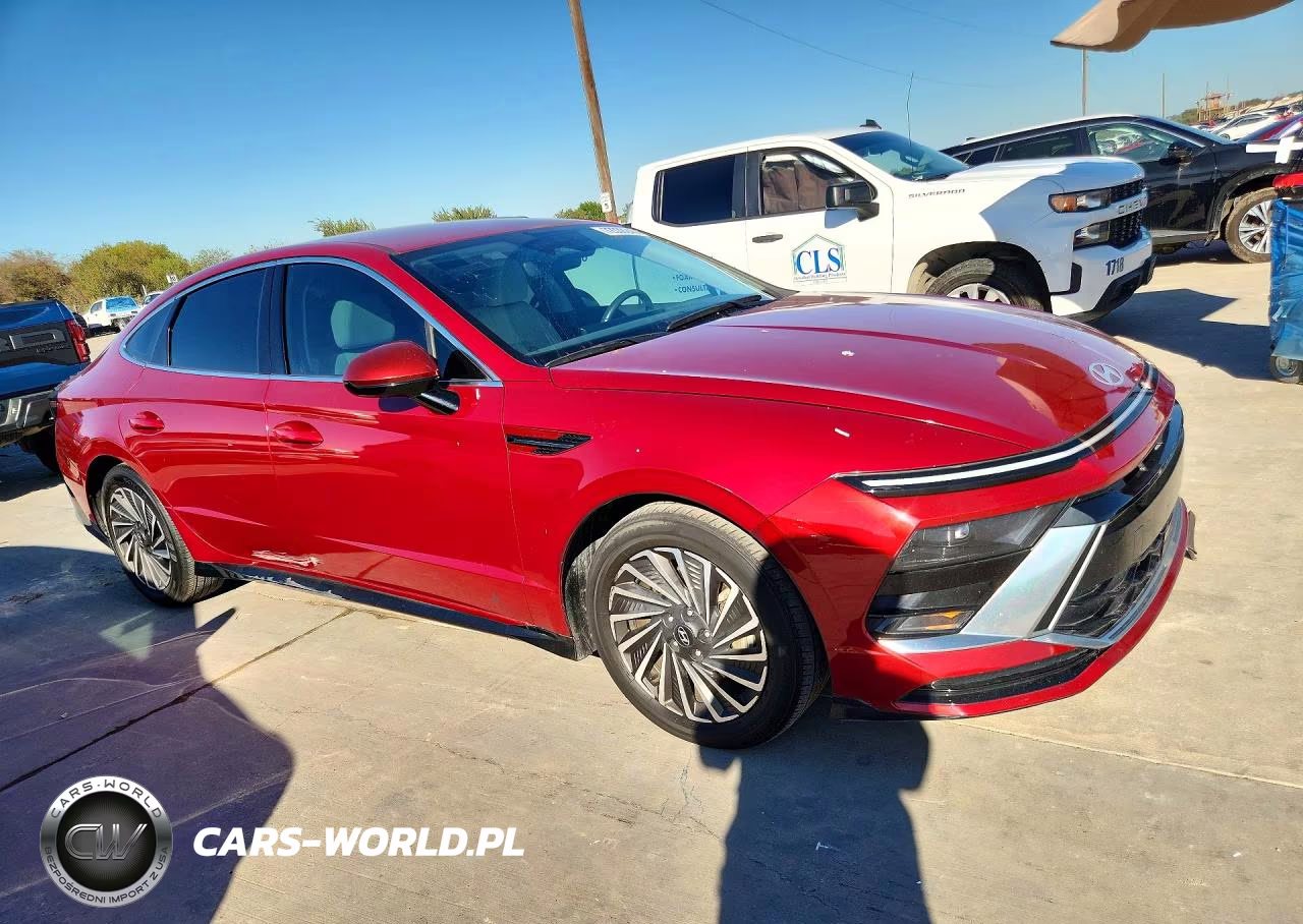 2024 Hyundai Sonata Hybrid Sel VIN:KMHL34JJ6RA101064 - 4