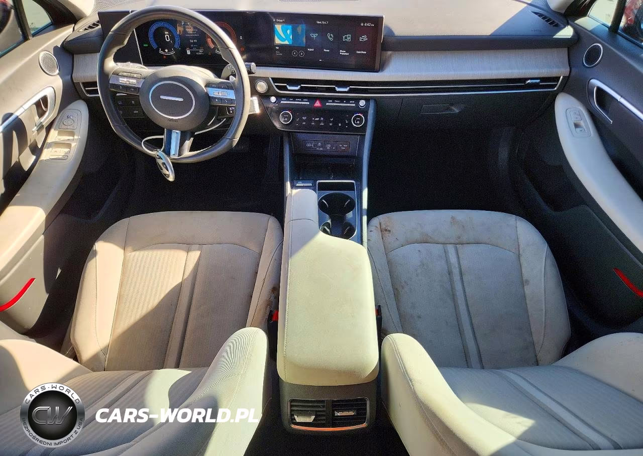 2024 Hyundai Sonata Hybrid Sel VIN:KMHL34JJ6RA101064 - 8