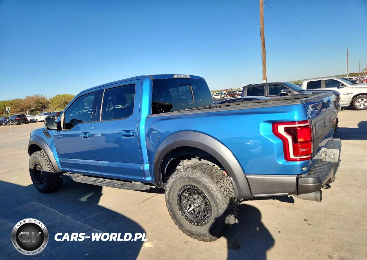 2019 Ford F150 Raptor VIN:1FTFW1RG4KFB80677 - 2