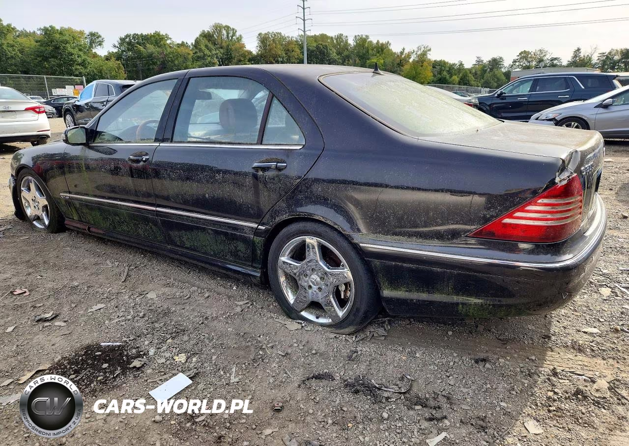 2003 Mercedes-Benz S 600 VIN:WDBNG76J43A355924 - 2