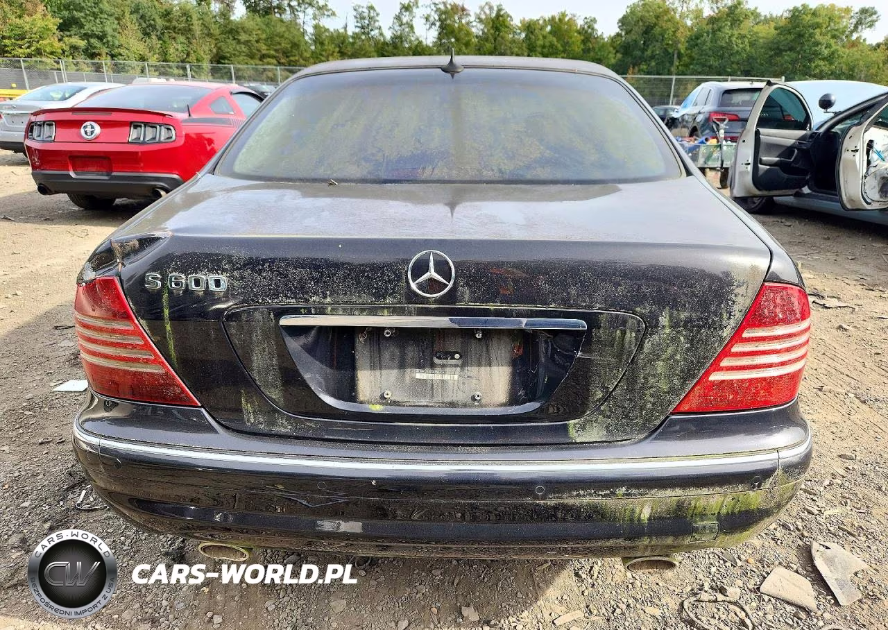 2003 Mercedes-Benz S 600 VIN:WDBNG76J43A355924 - 6