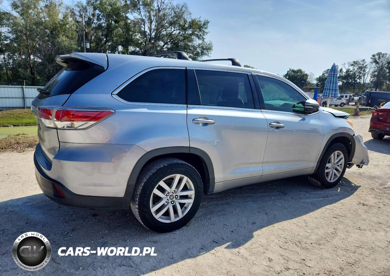 2016 Toyota Highlander Le VIN:5TDZKRFH2GS171777 - 3