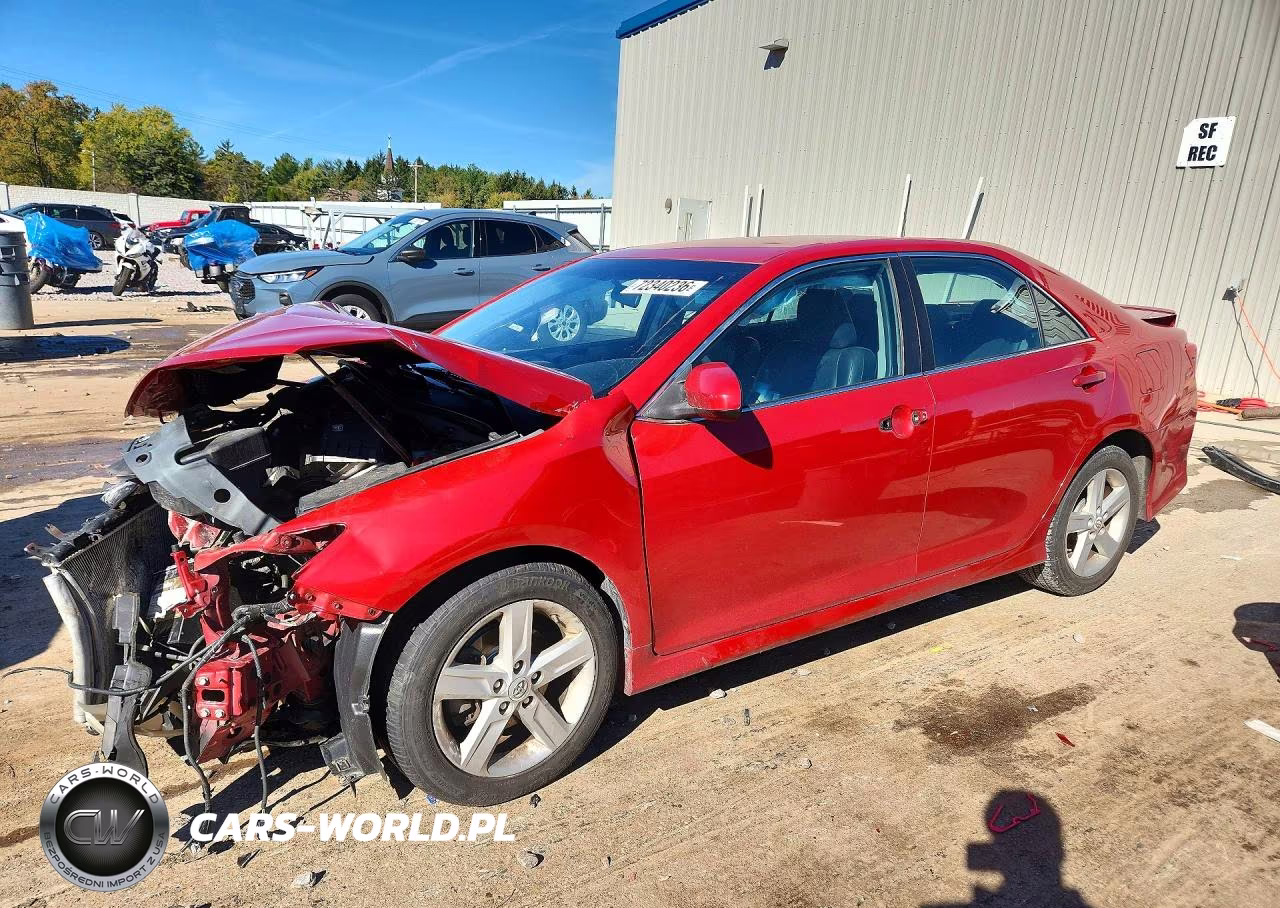 2012 Toyota Camry Se VIN:4T1BF1FK2CU503947 - 1