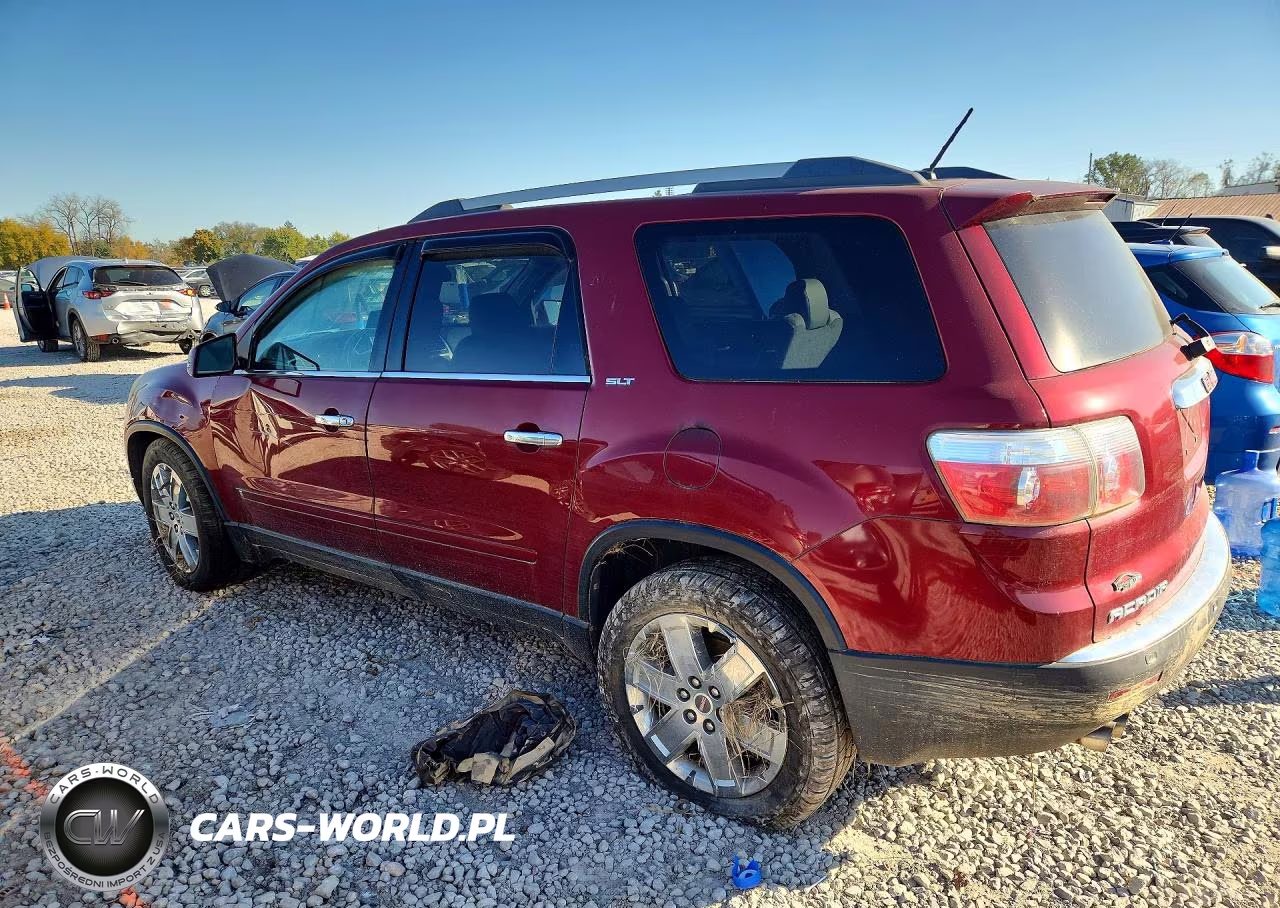 2010 GMC Acadia Slt-2 VIN:1GKLVNED7AJ140814 - 2
