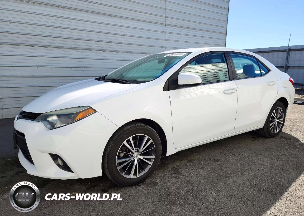 2016 Toyota Corolla Le Plus