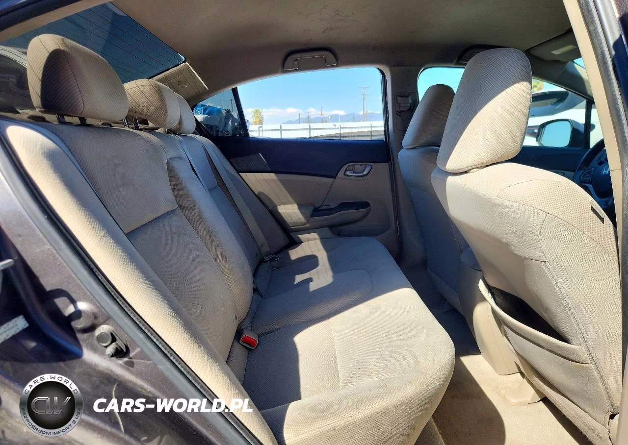 2012 Honda Civic Lx VIN:19XFB2F55CE387353 - 10