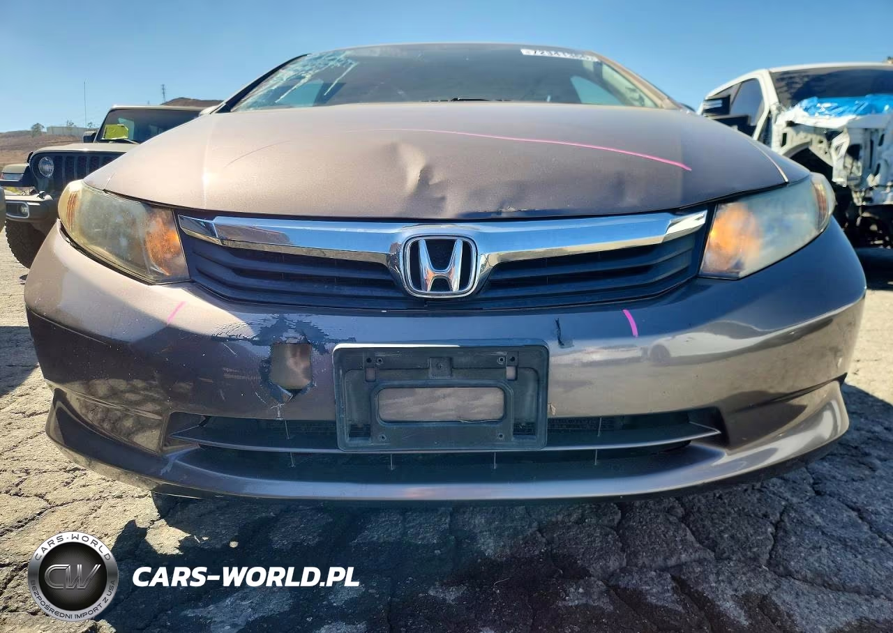 2012 Honda Civic Lx VIN:19XFB2F55CE387353 - 5