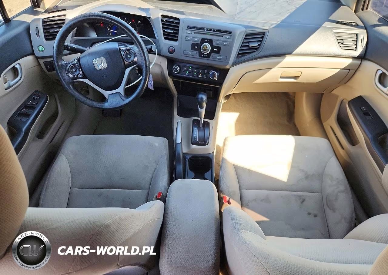 2012 Honda Civic Lx VIN:19XFB2F55CE387353 - 8