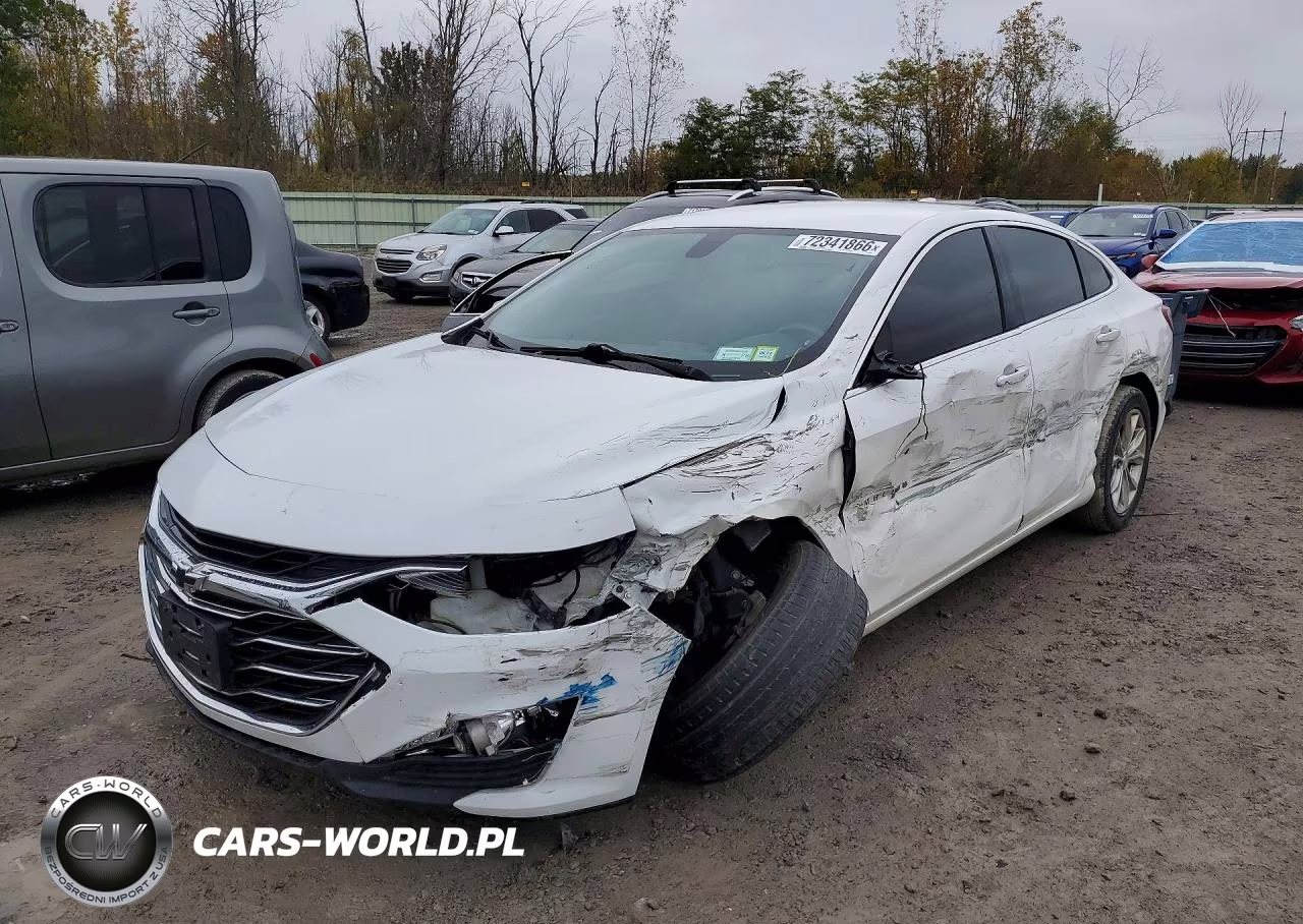2020 Chevrolet Malibu Lt VIN:1G1ZD5ST6LF030890 - 1