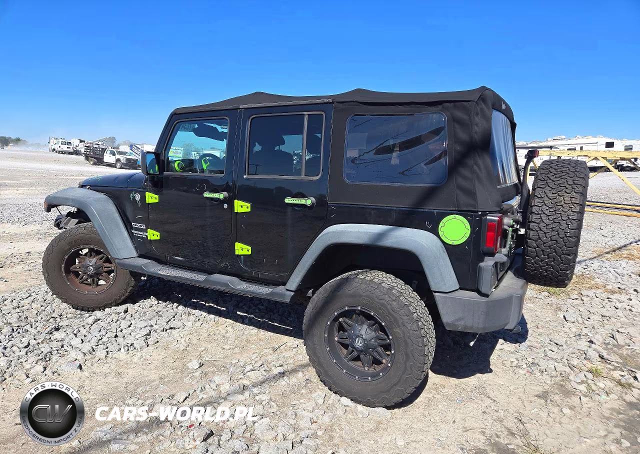 2012 Jeep Wrangler Unlimited Sport VIN:1C4BJWDG9CL281654 - 2