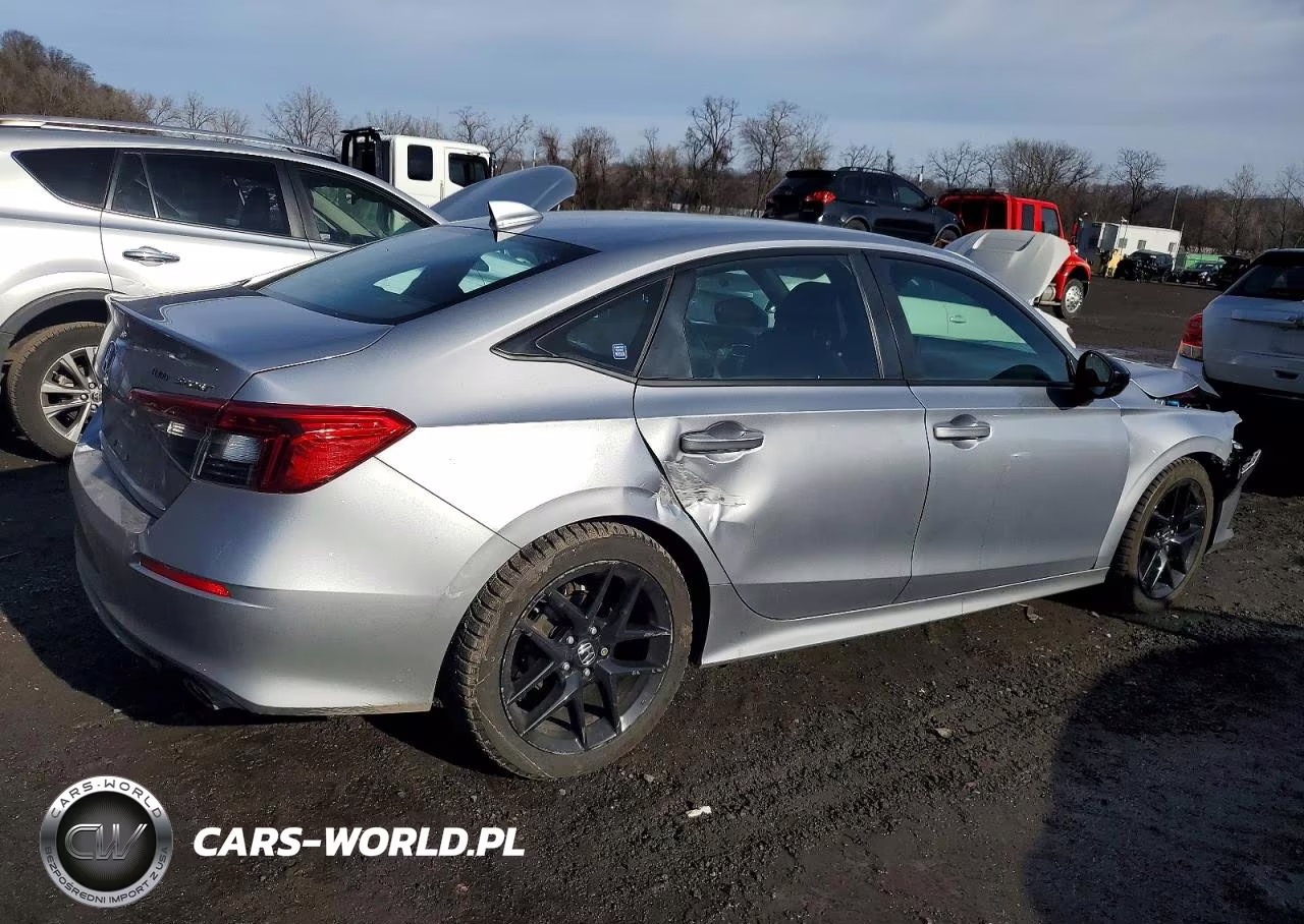 2022 Honda Civic Sport VIN:2HGFE2F50NH610026 - 3