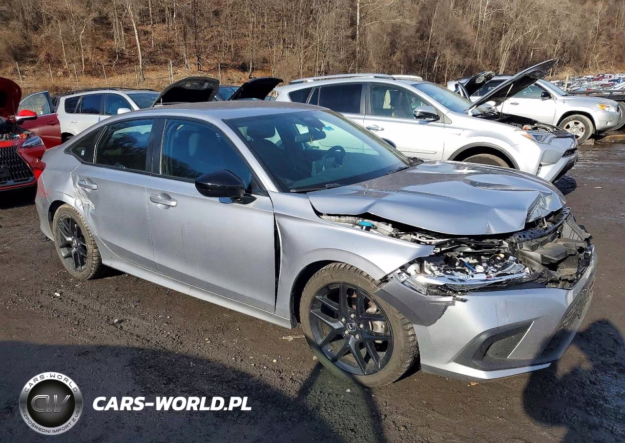 2022 Honda Civic Sport VIN:2HGFE2F50NH610026 - 4