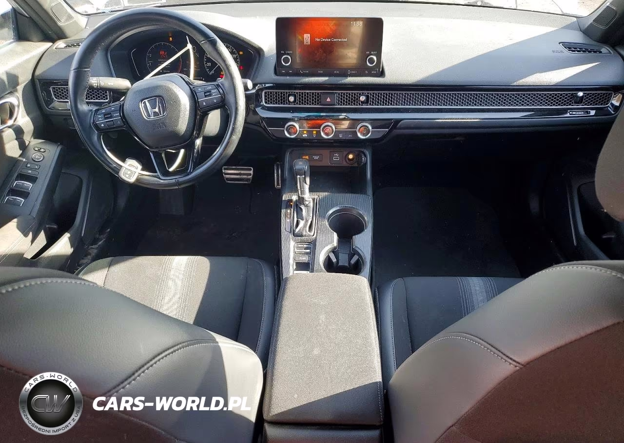2022 Honda Civic Sport VIN:2HGFE2F50NH610026 - 8