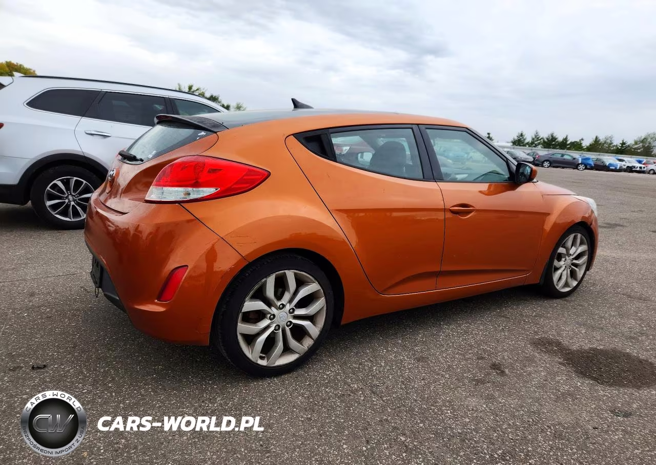 2012 Hyundai Veloster Base VIN:KMHTC6AD6CU066277 - 3