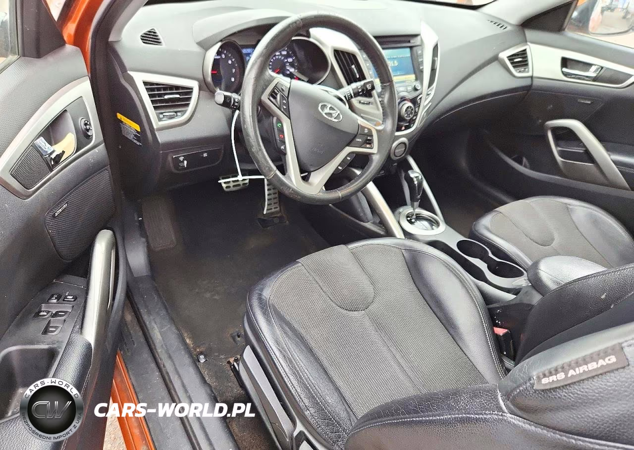 2012 Hyundai Veloster Base VIN:KMHTC6AD6CU066277 - 8