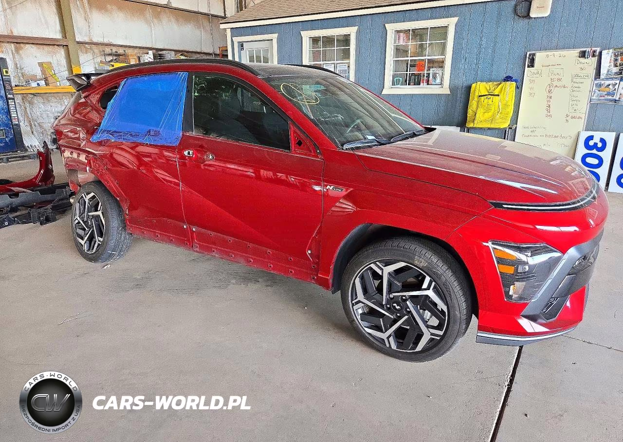 2024 Hyundai Kona N Line VIN:KM8HACA37RU052026 - 4