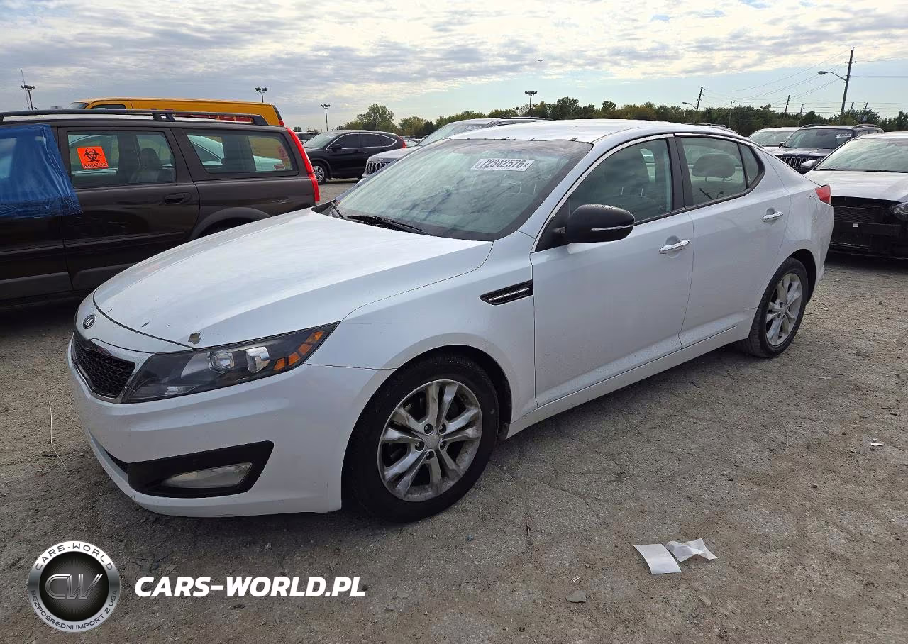 2013 Kia Optima Lx VIN:5XXGM4A71DG172502 - 1
