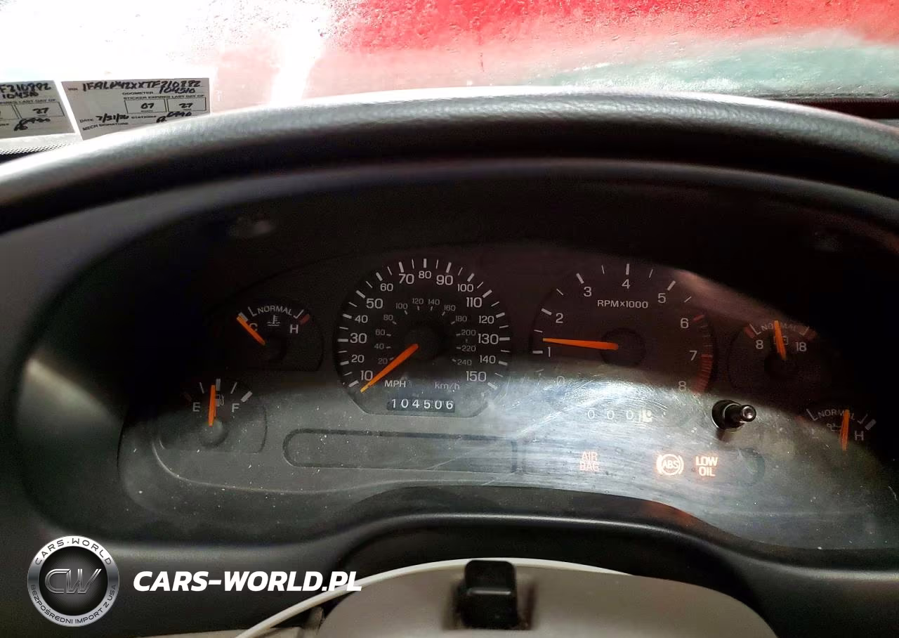 1996 Ford Mustang Gt VIN:1FALP42XXTF210882 - 9
