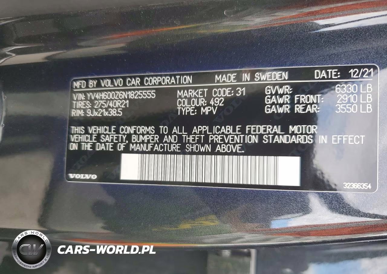 2022 Volvo Xc90 T8 Recharge Inscription Express VIN:YV4H600Z6N1825555 - 13