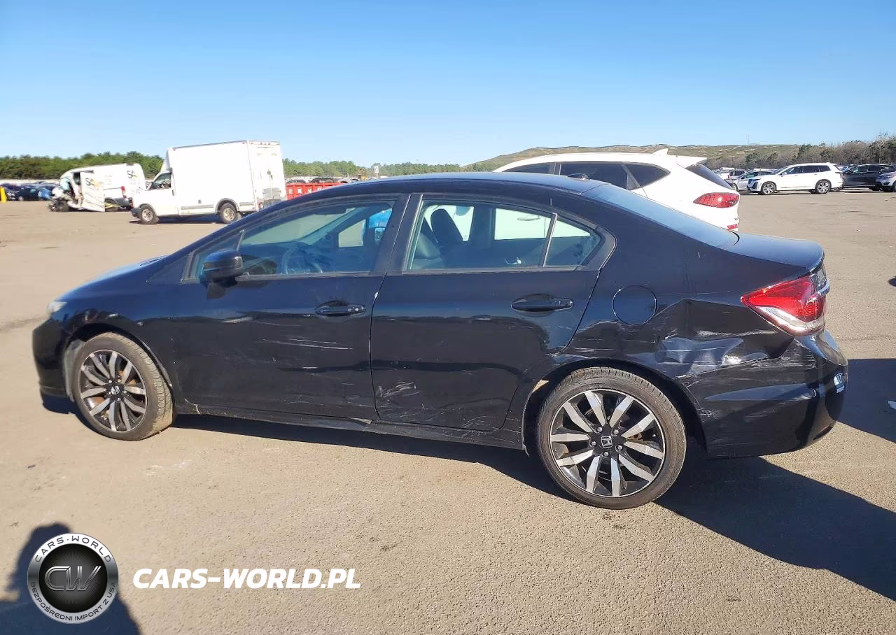 2015 Honda Civic Exl VIN:2HGFB2F97FH541865 - 2