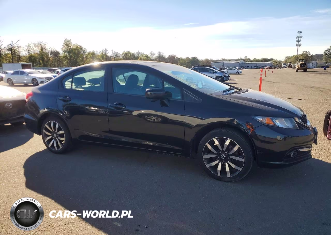 2015 Honda Civic Exl VIN:2HGFB2F97FH541865 - 4