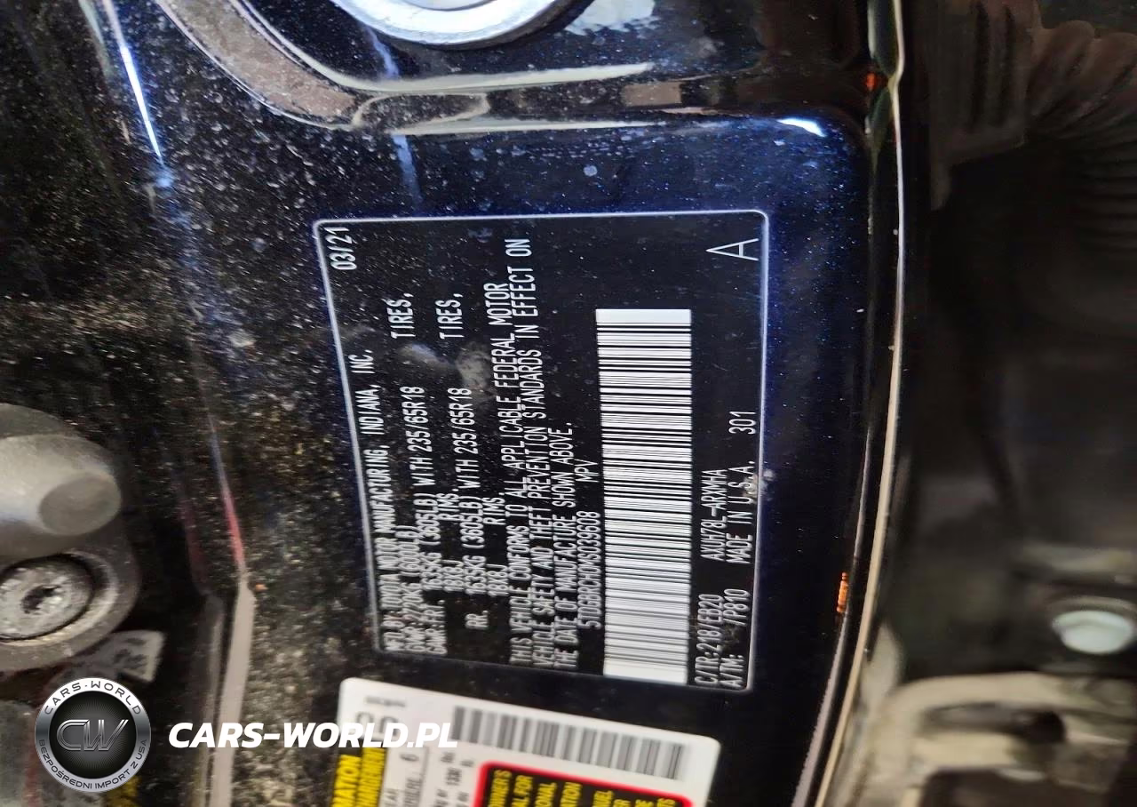 2021 Toyota Highlander Hybrid Xle VIN:5TDGBRCH0MS039608 - 13