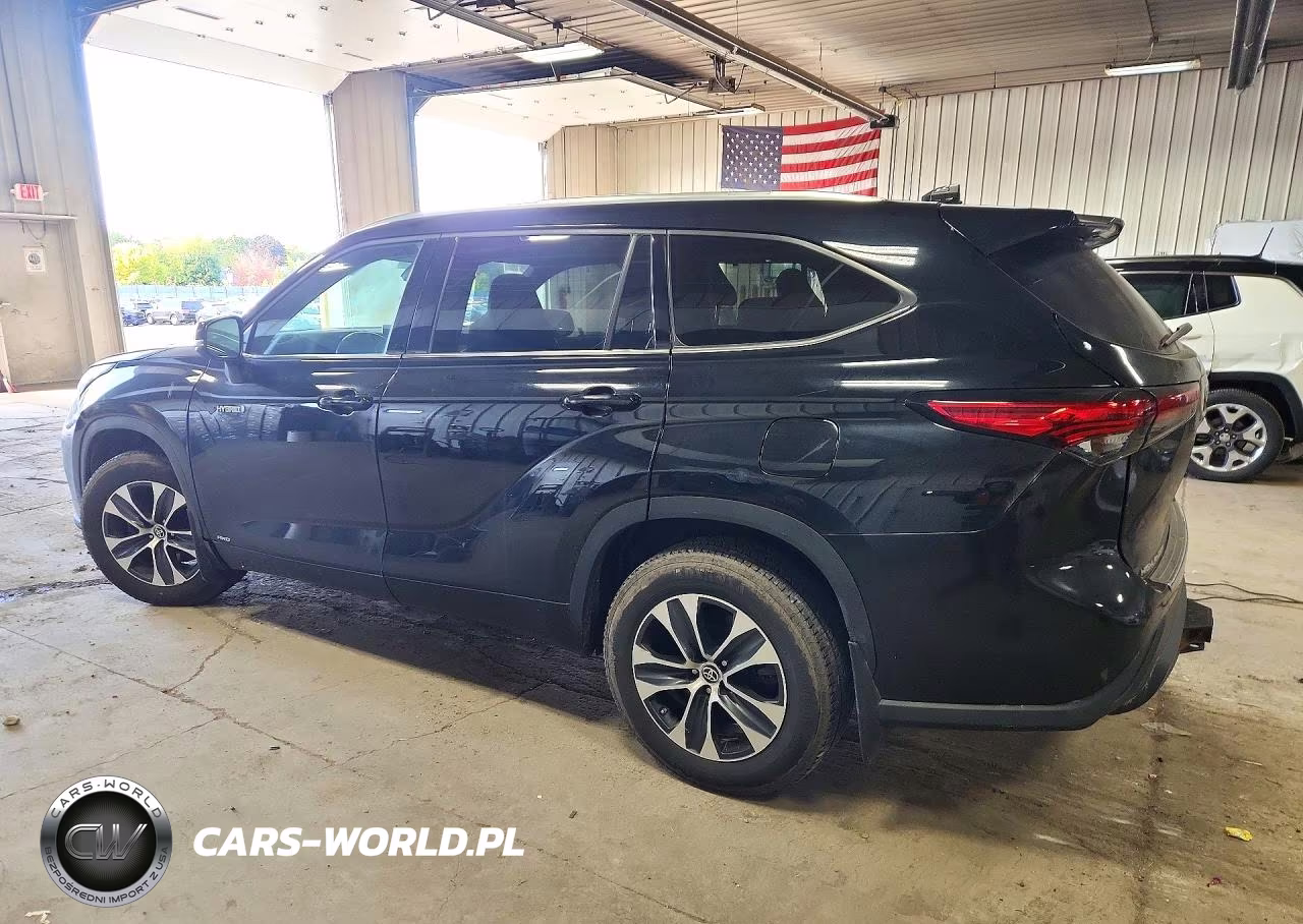 2021 Toyota Highlander Hybrid Xle VIN:5TDGBRCH0MS039608 - 2
