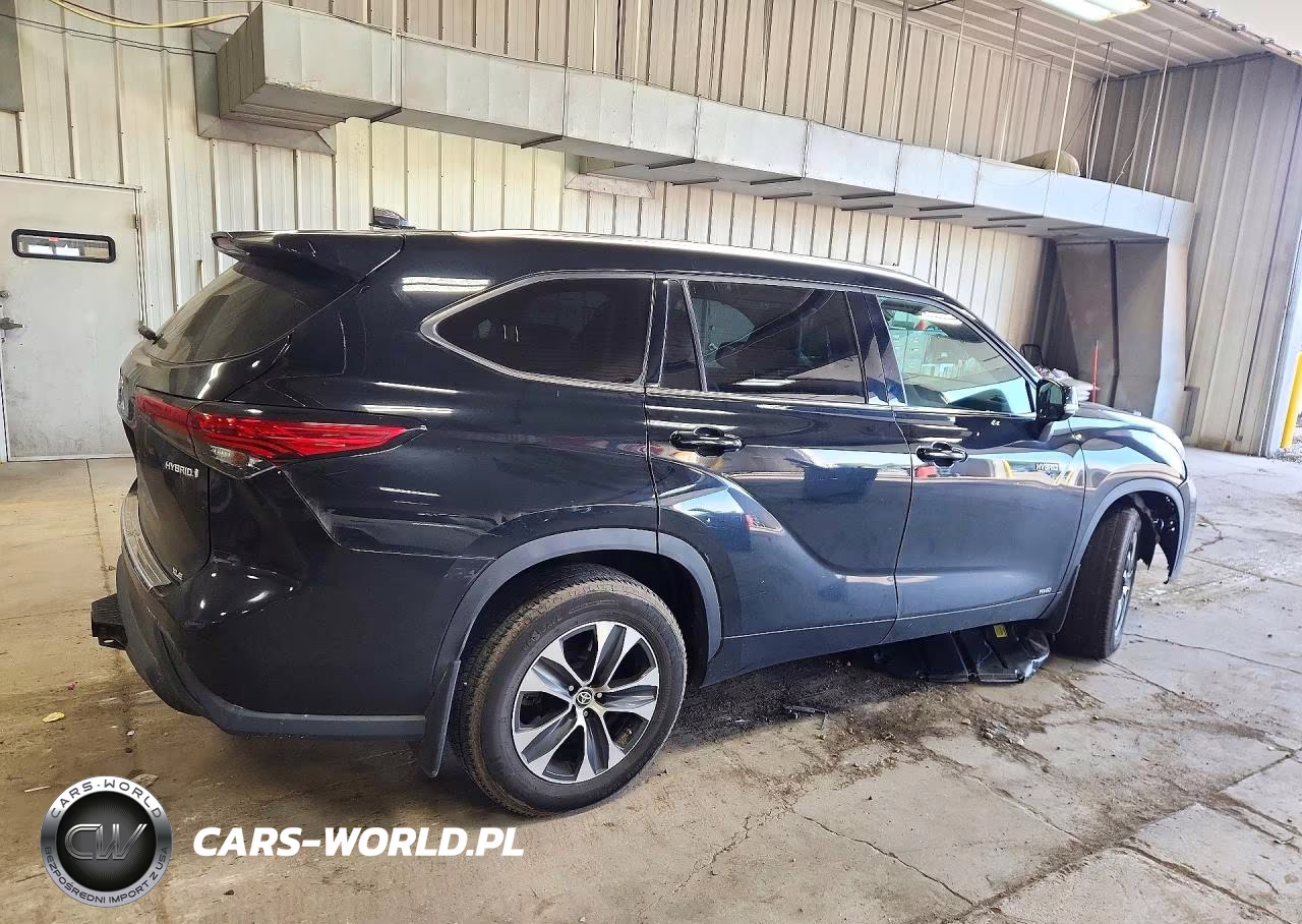 2021 Toyota Highlander Hybrid Xle VIN:5TDGBRCH0MS039608 - 3