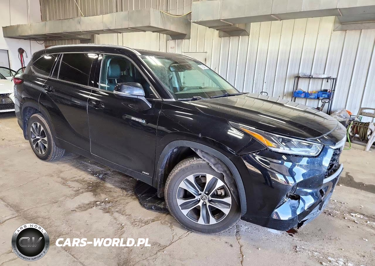 2021 Toyota Highlander Hybrid Xle VIN:5TDGBRCH0MS039608 - 4