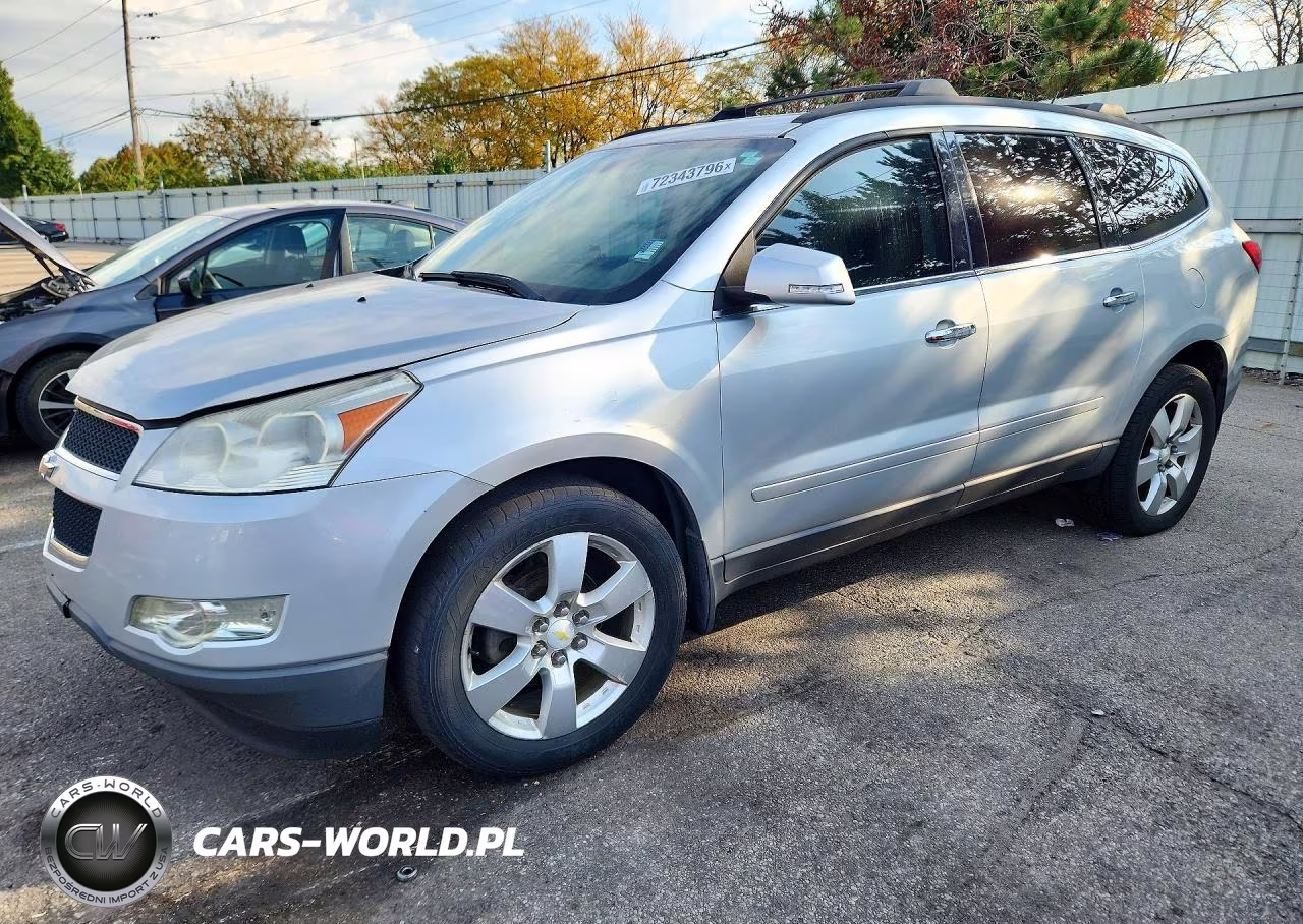 2012 Chevrolet Traverse Lt VIN:1GNKRGED6CJ375674 - 1