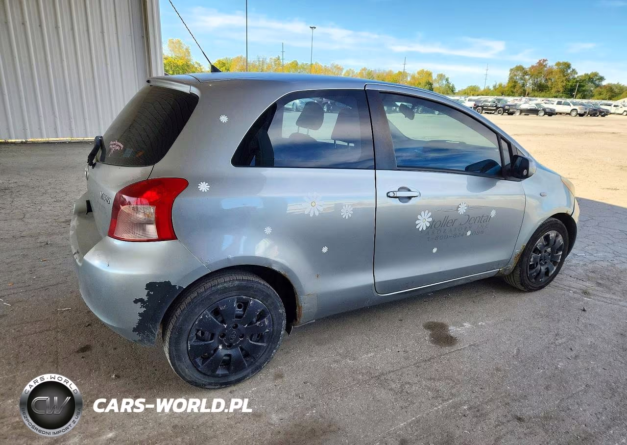 2008 Toyota Yaris Base VIN:JTDJT923485154622 - 3