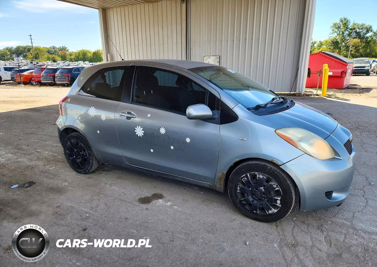 2008 Toyota Yaris Base VIN:JTDJT923485154622 - 4