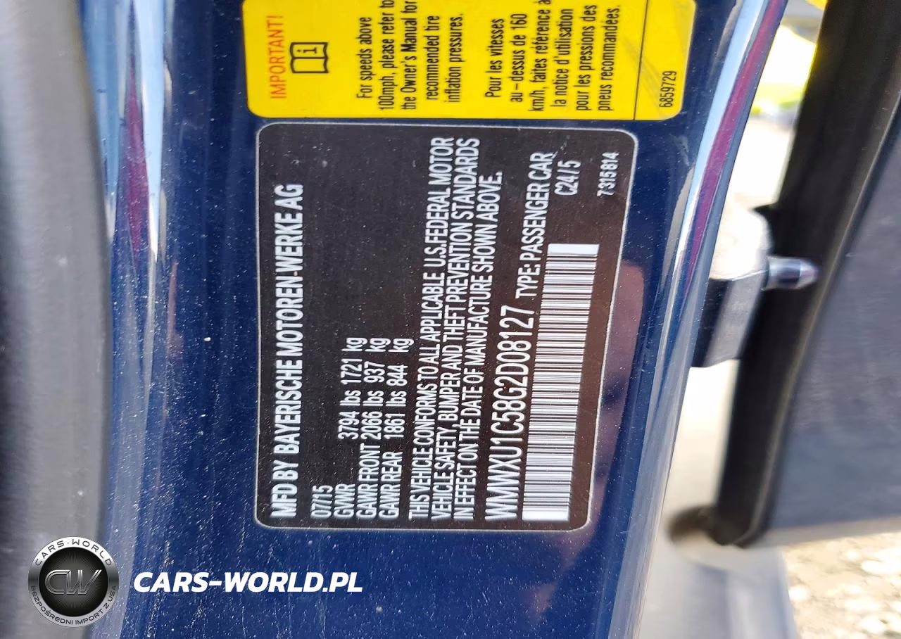 2016 Mini Cooper VIN:WMWXU1C58G2D08127 - 13