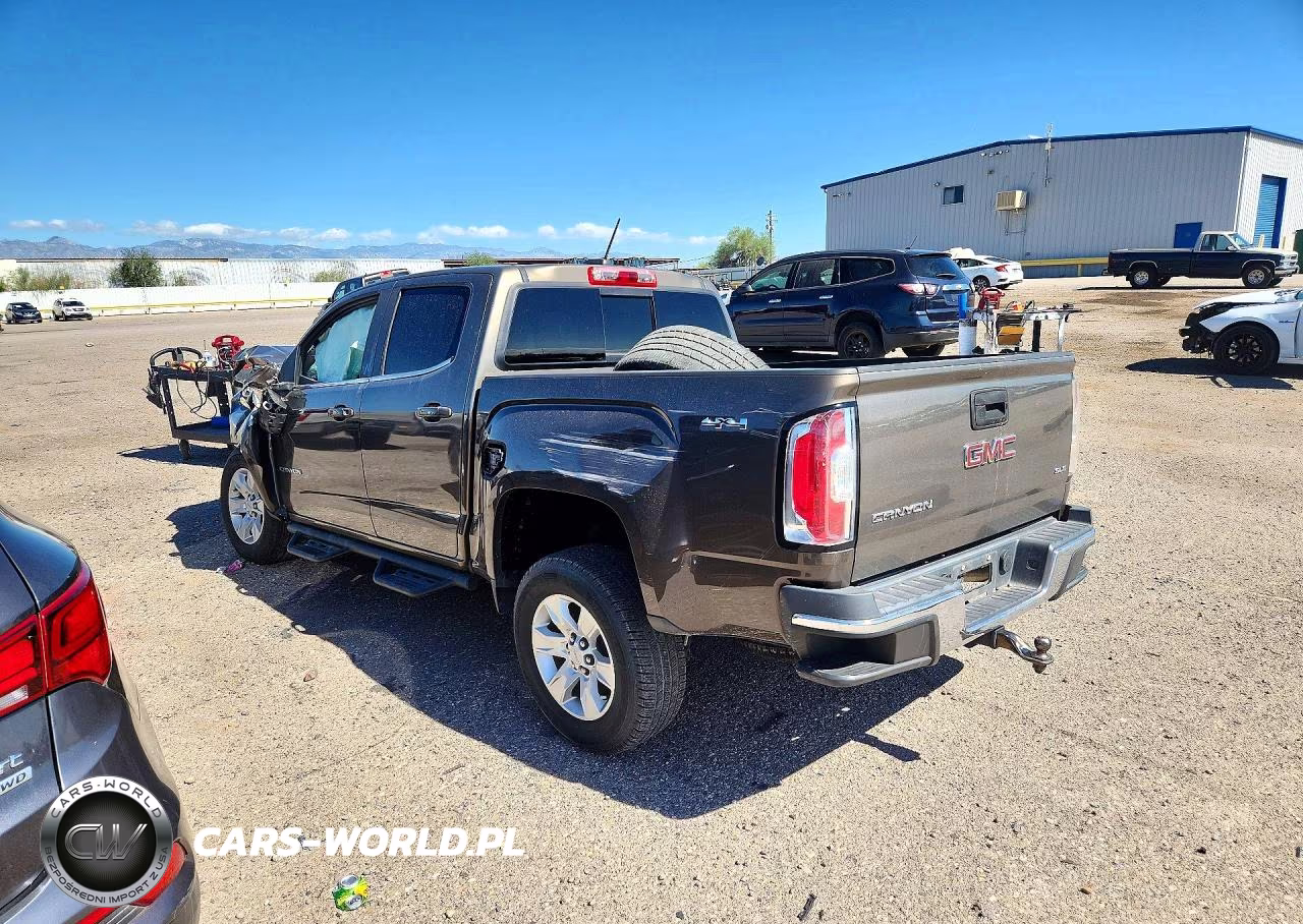 2016 GMC Canyon Sle VIN:1GTG6CE39G1164210 - 2