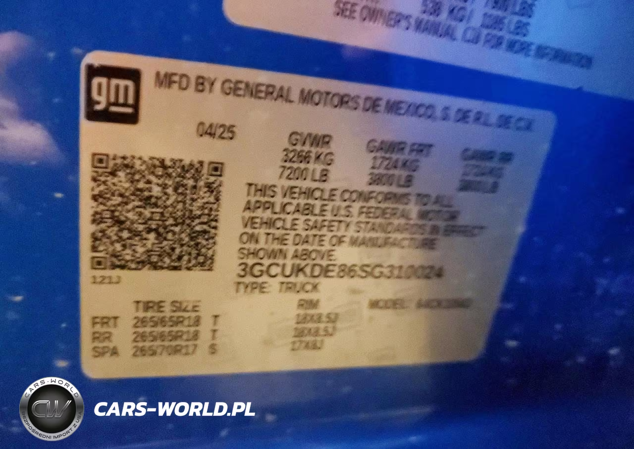 2025 Chevrolet Silverado 1500 4Wd Standard Bed Lt VIN:3GCUKDE86SG310024 - 12