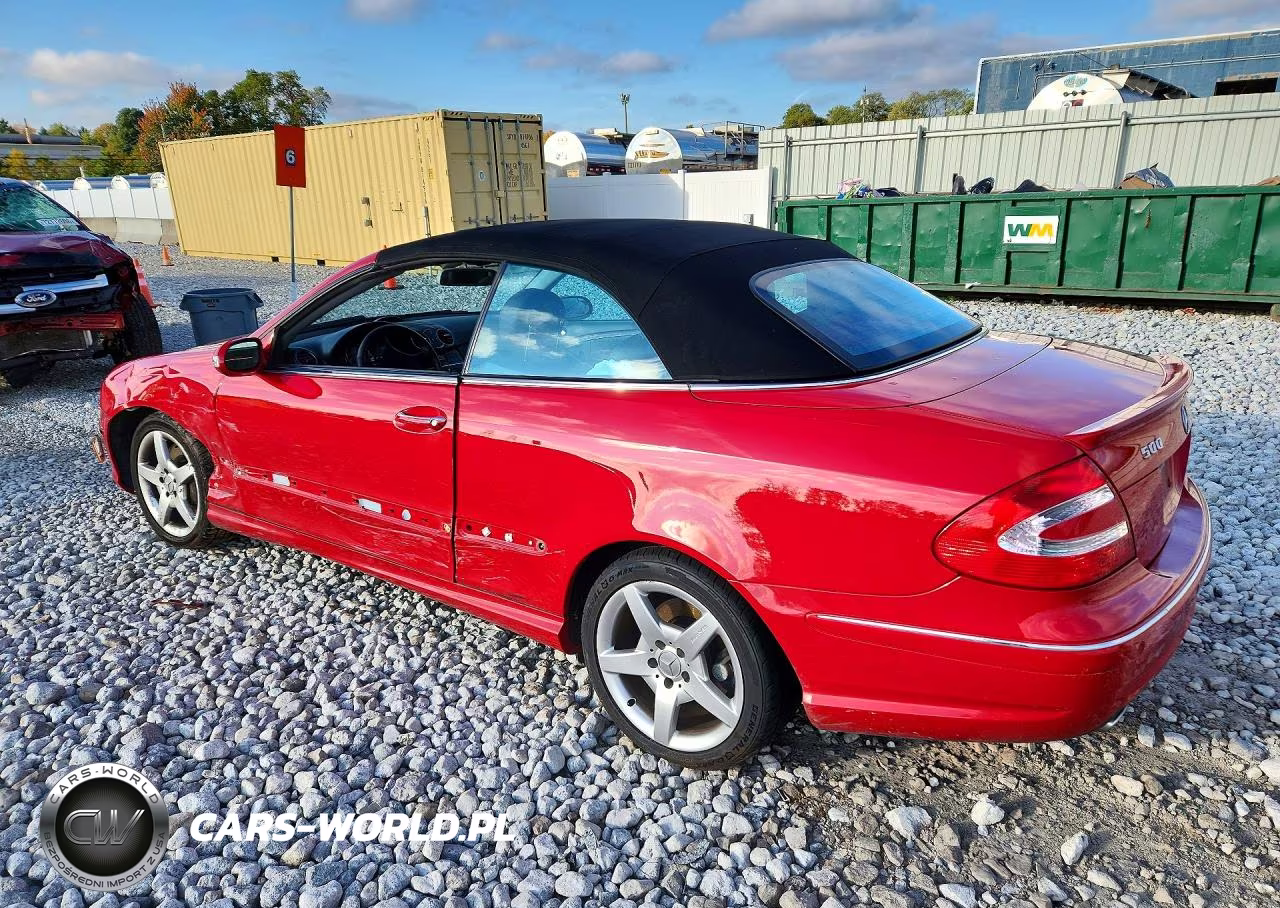 2005 Mercedes-Benz Clk 500 VIN:WDBTK75G05T053386 - 2