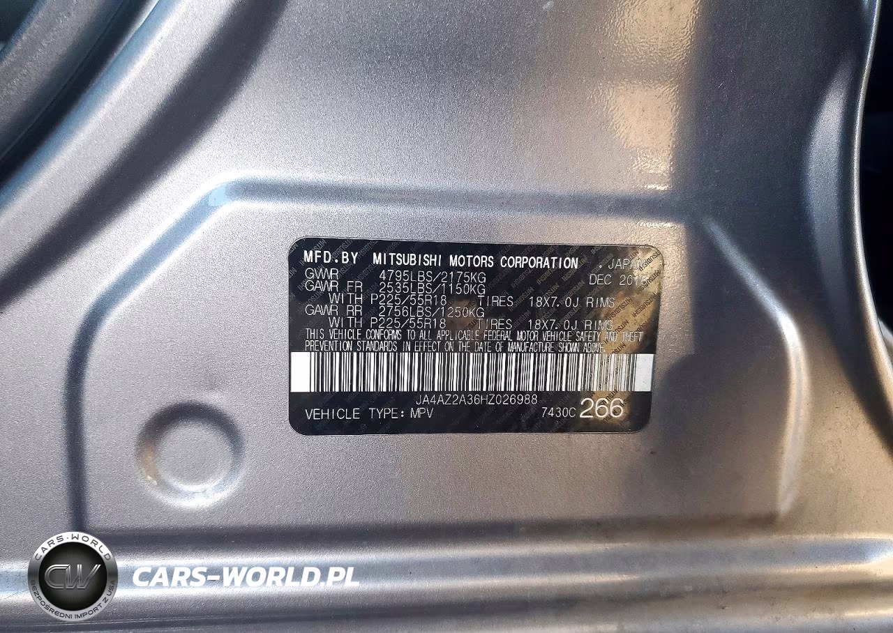 2017 Mitsubishi Outlander Es VIN:JA4AZ2A36HZ026988 - 12